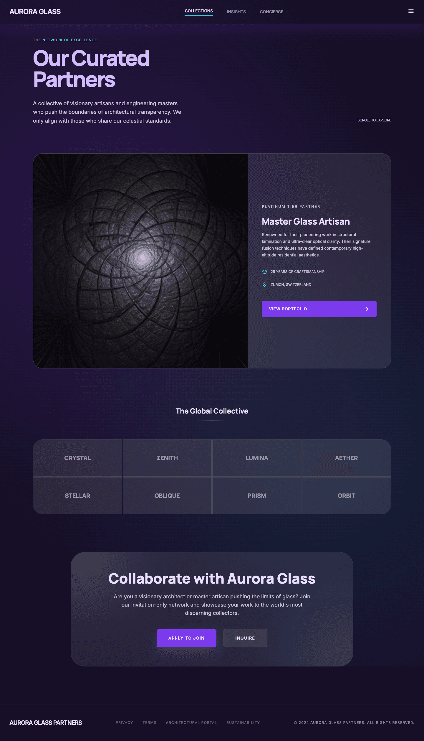 glassmorphism - 파트너