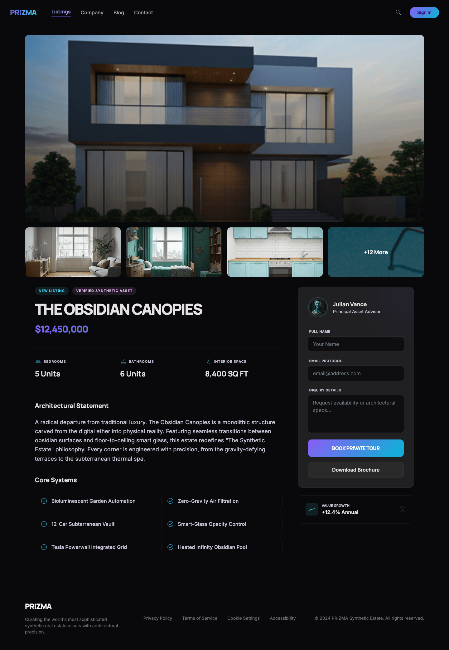 gradient - 매물 상세