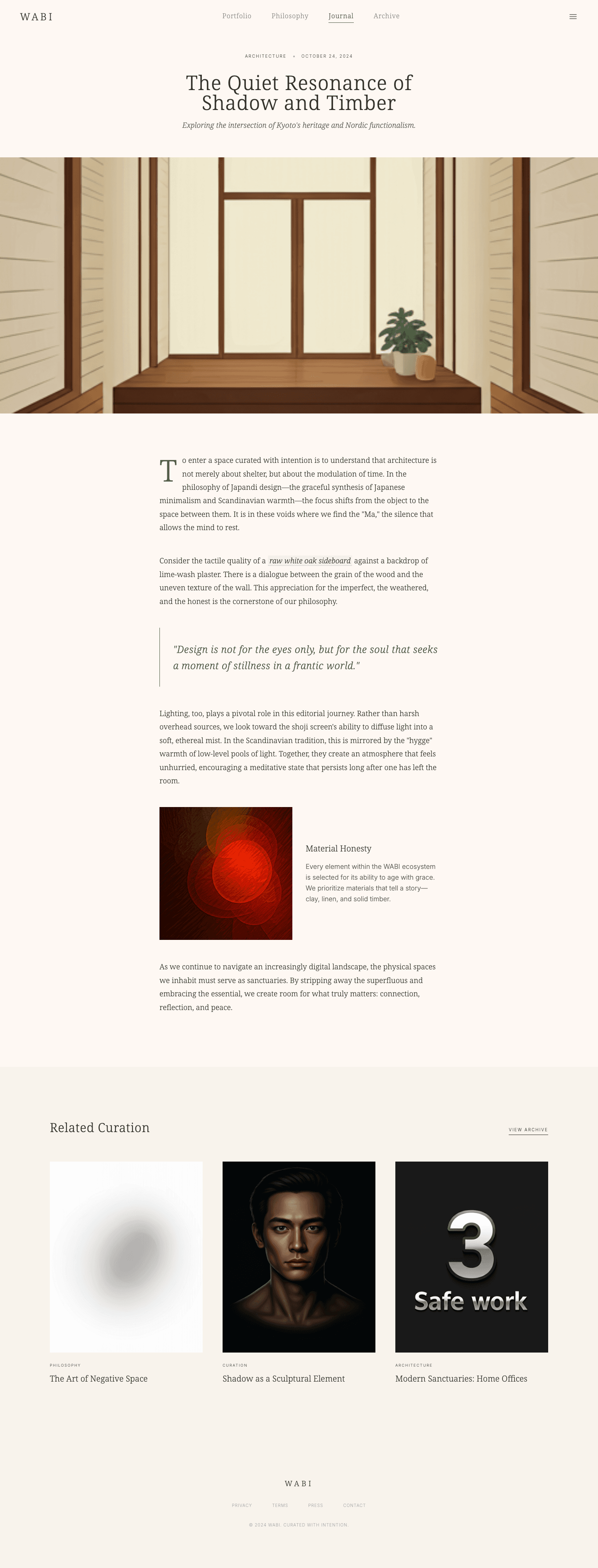 japandi - 블로그 상세