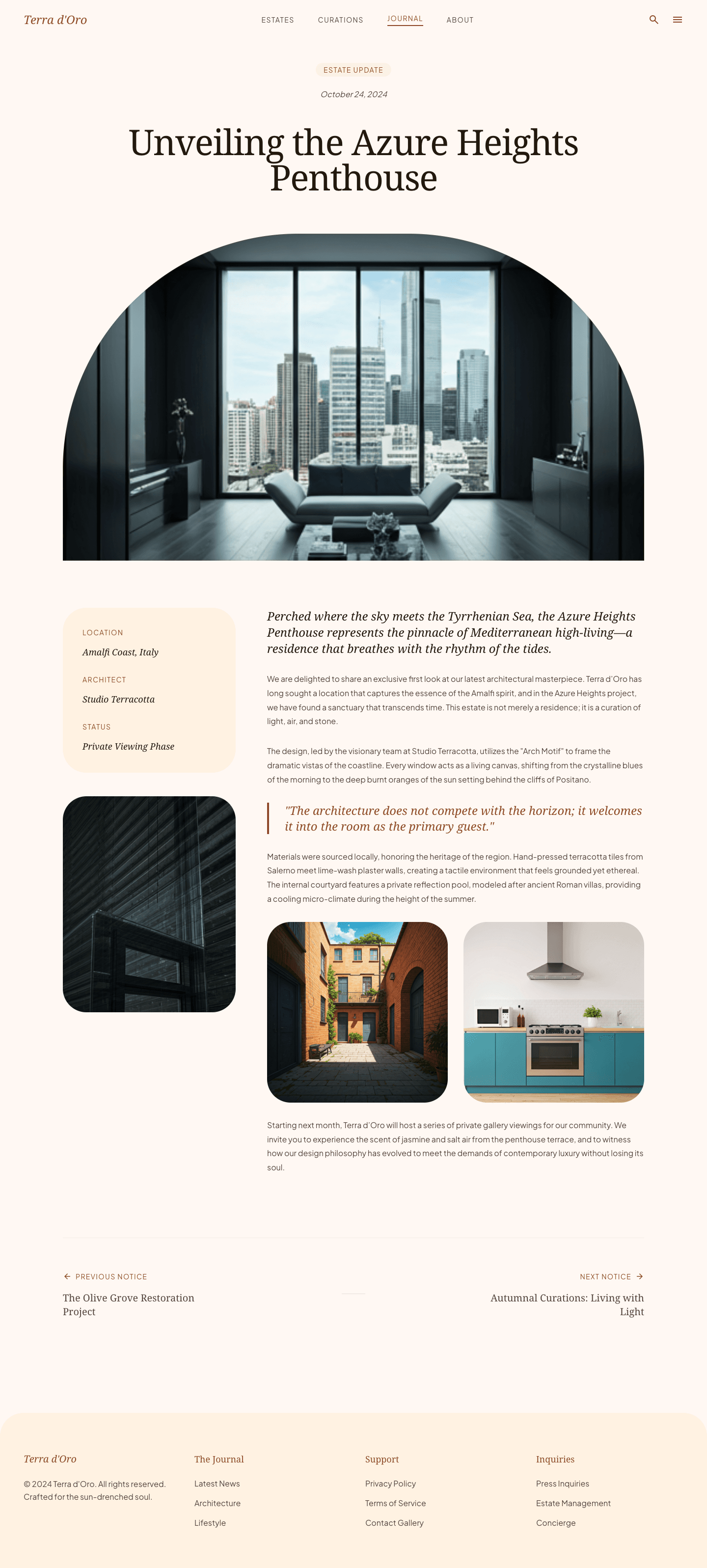 mediterranean - 공지 상세